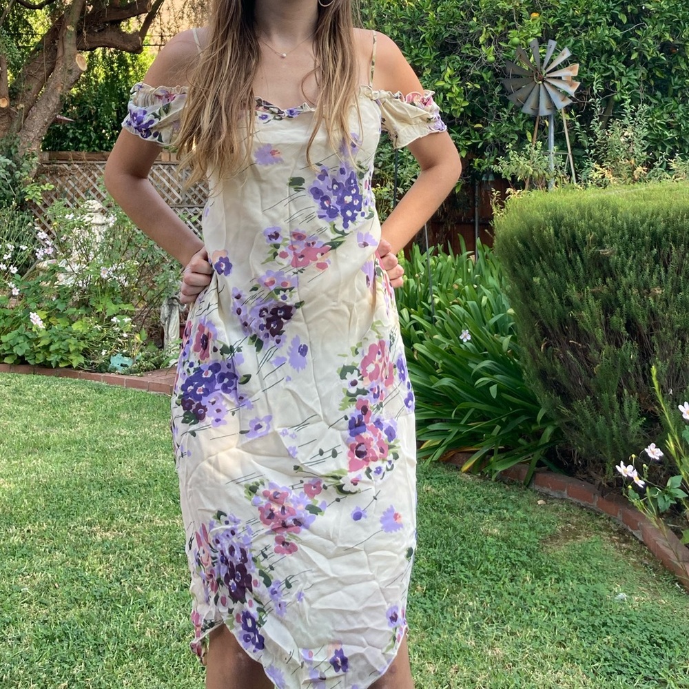 90s does 70s Betsey Johnson dress